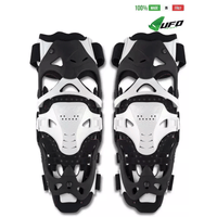UFO PLAST Made in Italy - Morpho Fit Knee Brace Pair, Full Knee Protection Guards Kit, White