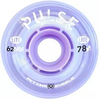 ATOM PULSE Lite Quad Skate Outdoor Wheels 62mm x 33mm 78a – Lilac