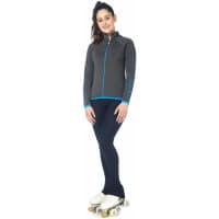 Sagester Figure Skating Jacket Style: 235, Grey with Blue