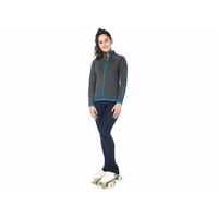 Sagester Figure Skating Jacket Style: 235, Grey with Blue