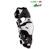 UFO PLAST Made in Italy - Morpho Fit Knee Brace Right Side, Full Knee Protection Guards Kit, White