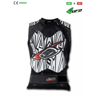 UFO PLAST Made in Italy - EVO Ultralight - Safety Jacket Extreme Sports Body Protector without Sleeves