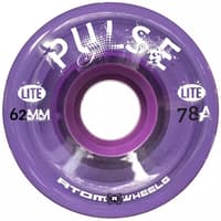 ATOM PULSE Lite Quad Skate Outdoor Wheels 62mm x 33mm 78a – Purple