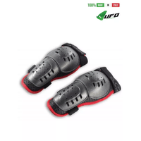 UFO PLAST Made in Italy - Multisport Knee Guards For Kids, Long Version, Knee Protection Pads, One Size fits all