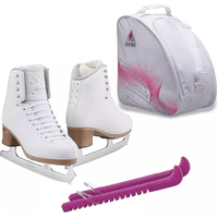SKATE GURU Jackson Ultima Figure Ice Skates ELLE FS2130 Bundle with Bag and Guards SKATE GURU Jackson Ultima Figure Ice Skates ELLE FS2130 Bundle with Bag and Guards