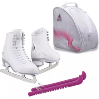 SKATE GURU Jackson Ultima Figure Ice Skates FINESSE JS450 Bundle with Bag and Guards SKATE GURU Jackson Ultima Figure Ice Skates FINESSE JS450 Bundle with Bag and Guards