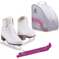 SKATE GURU Jackson Ultima Figure Ice Skates MYSTIQUE JS1490 Bundle with Bag and Skate Guards
