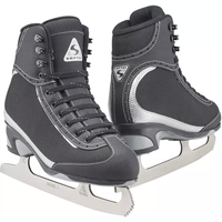 Pair of black Jackson Softec Vista ST3200 ice skates with Ultima Mark I blades