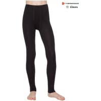 THERMOWAVE - MERINO WARM / Junior Unisex Merino Wool Pants / BLACK