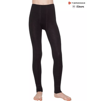 THERMOWAVE – MERINO WARM / Junior Unisex Merino Wool Pants / BLACK THERMOWAVE - MERINO WARM / Junior Unisex Merino Wool Pants / BLACK
