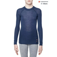 THERMOWAVE – MERINO WARM / Junior Merino Wool Shirt / SARGASSO SEA THERMOWAVE - MERINO WARM / Junior Merino Wool Shirt / SARGASSO SEA