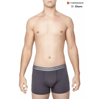 THERMOWAVE – MERINO LIFE / Mens Merino Wool Boxer Briefs / SHARK THERMOWAVE - MERINO LIFE / Mens Merino Wool Boxer Briefs / SHARK
