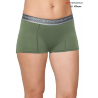 THERMOWAVE – MERINO LIFE / Womens Merino Wool Boxer Briefs / CAPULET OLIVE THERMOWAVE - MERINO LIFE / Womens Merino Wool Boxer Briefs / CAPULET OLIVE