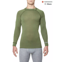 THERMOWAVE – MERINO WARM / Mens Merino Wool Thermal Shirt / CAPULET OLIVE THERMOWAVE - MERINO WARM / Mens Merino Wool Thermal Shirt / CAPULET OLIVE