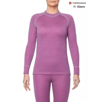 THERMOWAVE - MERINO XTREME / Womens Merino Wool Thermal Shirt / GRAPEADE