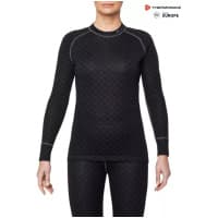 THERMOWAVE - MERINO XTREME / Womens Merino Wool Thermal Shirt / BLACK