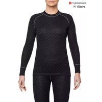 THERMOWAVE – MERINO XTREME / Womens Merino Wool Thermal Shirt / BLACK THERMOWAVE - MERINO XTREME / Womens Merino Wool Thermal Shirt / BLACK