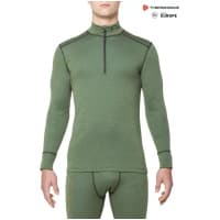 THERMOWAVE - MERINO XTREME / Mens Merino Wool Shirt / CAPULET OLIVE+ZIP