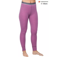 THERMOWAVE - MERINO XTREME / Womens Merino Wool Thermal Pants / GRAPEADE