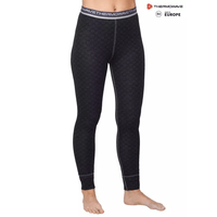 THERMOWAVE – MERINO XTREME / Womens Merino Wool Thermal Pants / BLACK THERMOWAVE - MERINO XTREME / Womens Merino Wool Thermal Pants / BLACK