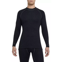 THERMOWAVE – MERINO XTREME / Mens Merino Wool Thermal Shirt / Black THERMOWAVE - MERINO XTREME / Mens Merino Wool Thermal Shirt / Black
