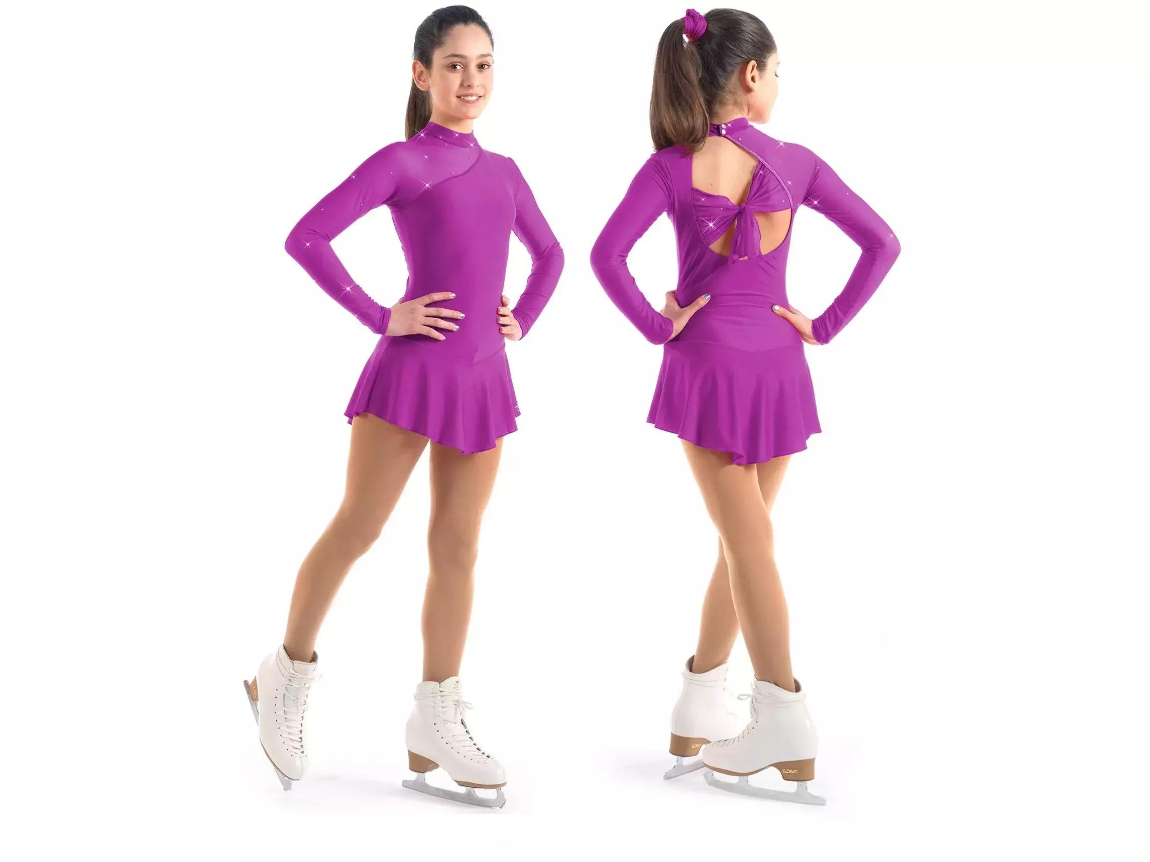 Sagester Figure Skating Dress Style: 149, Fuchsia Purple 57