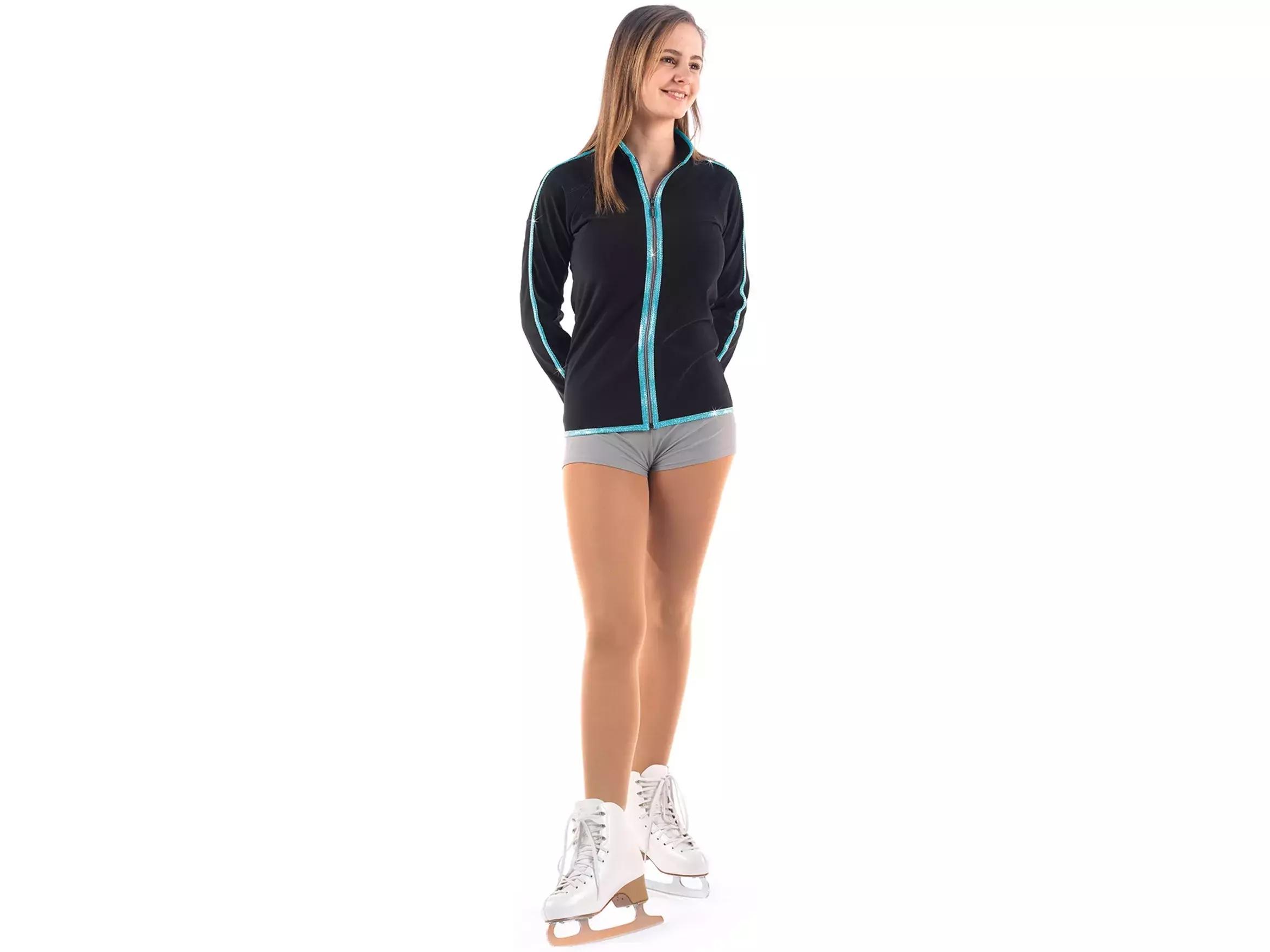 Sagester Figure Skating Jacket Style: 252, Turquoise edges 57 Sagester Figure Skating Jacket Style: 252, Turquoise edges 57