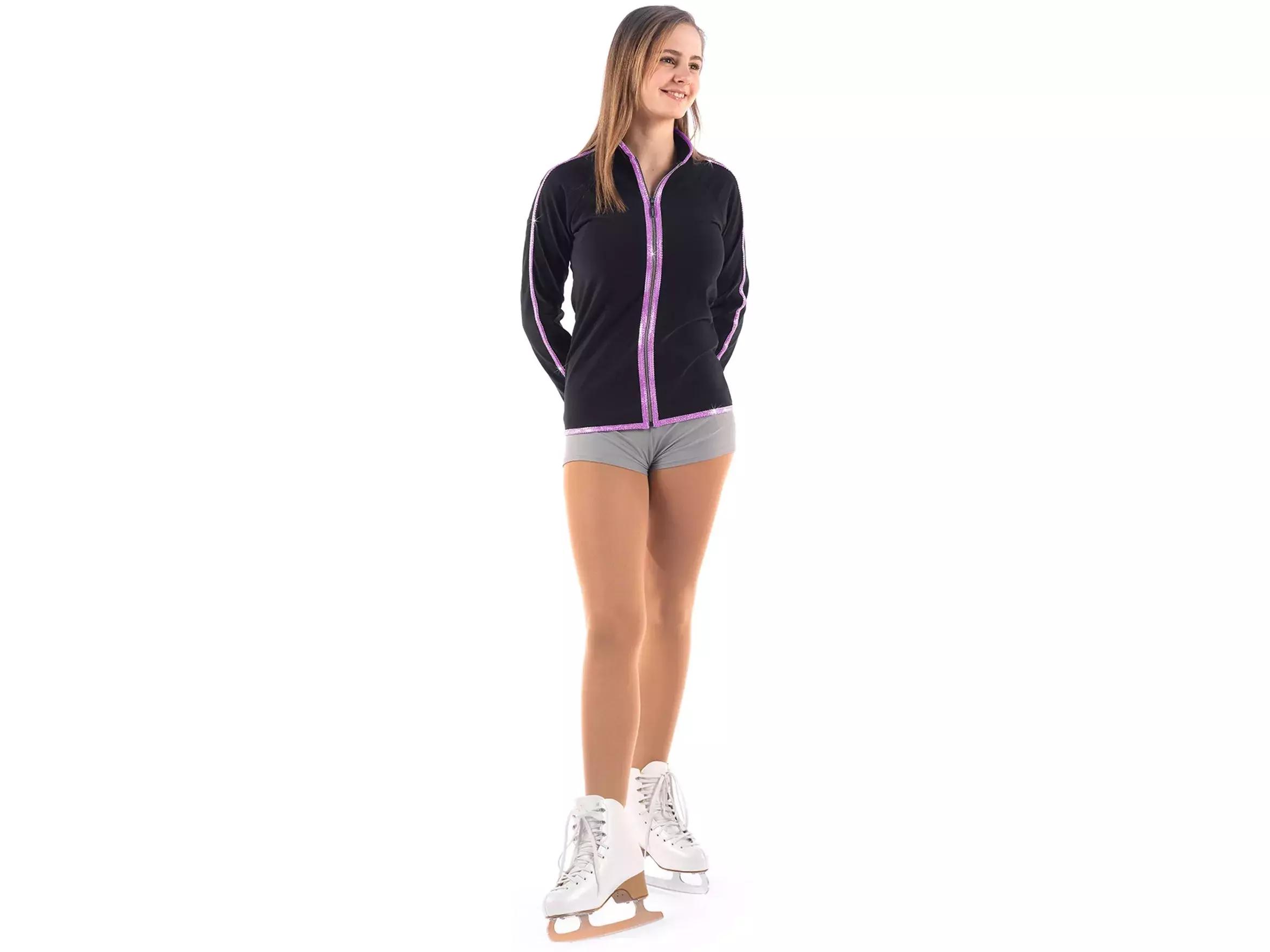 Sagester Figure Skating Jacket Style: 252, Fuchsia edges 57 Sagester Figure Skating Jacket Style: 252, Fuchsia edges 57