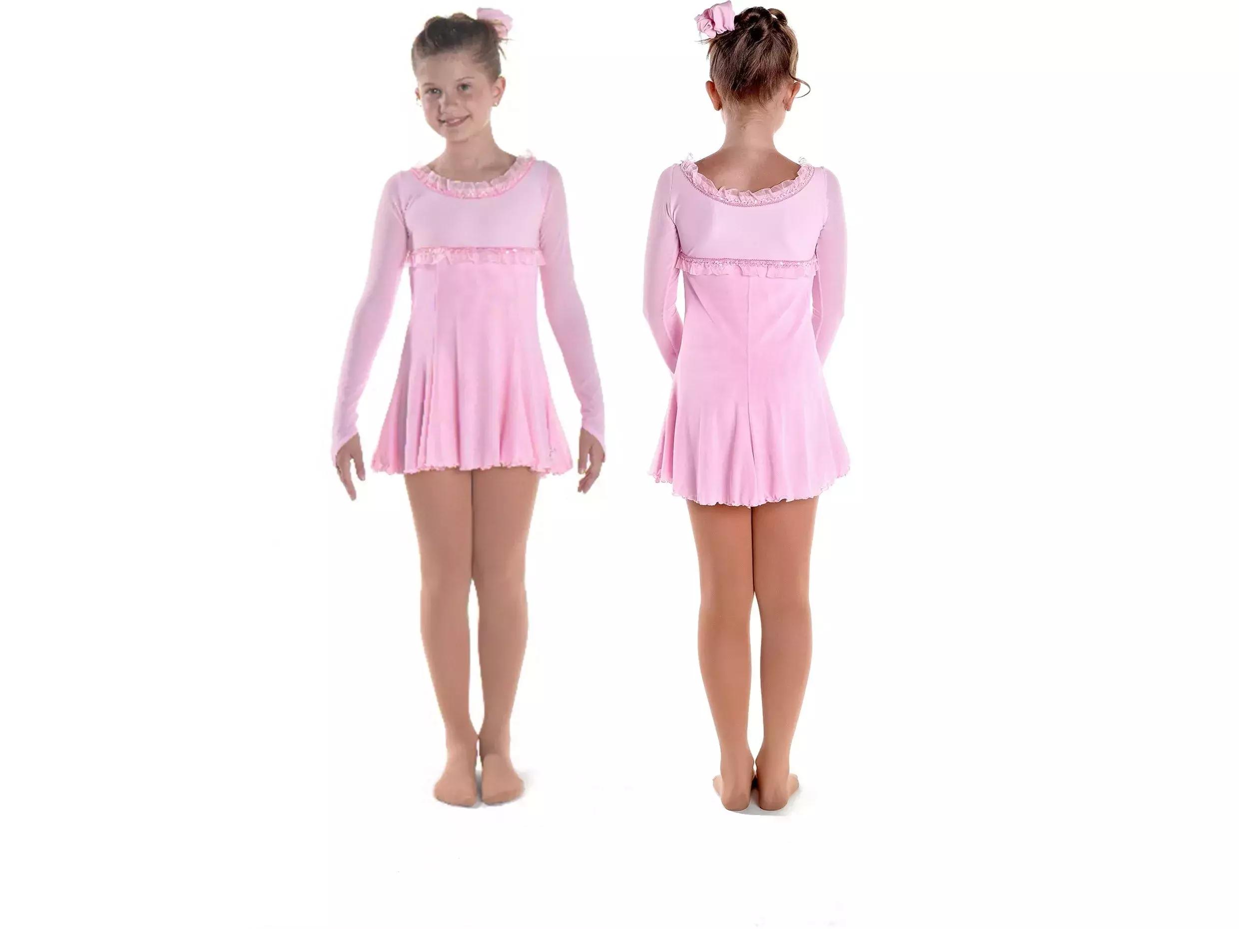 Sagester Figure Skating Dress Style: 169, Pink 49 Sagester Figure Skating Dress Style: 169, Pink 49