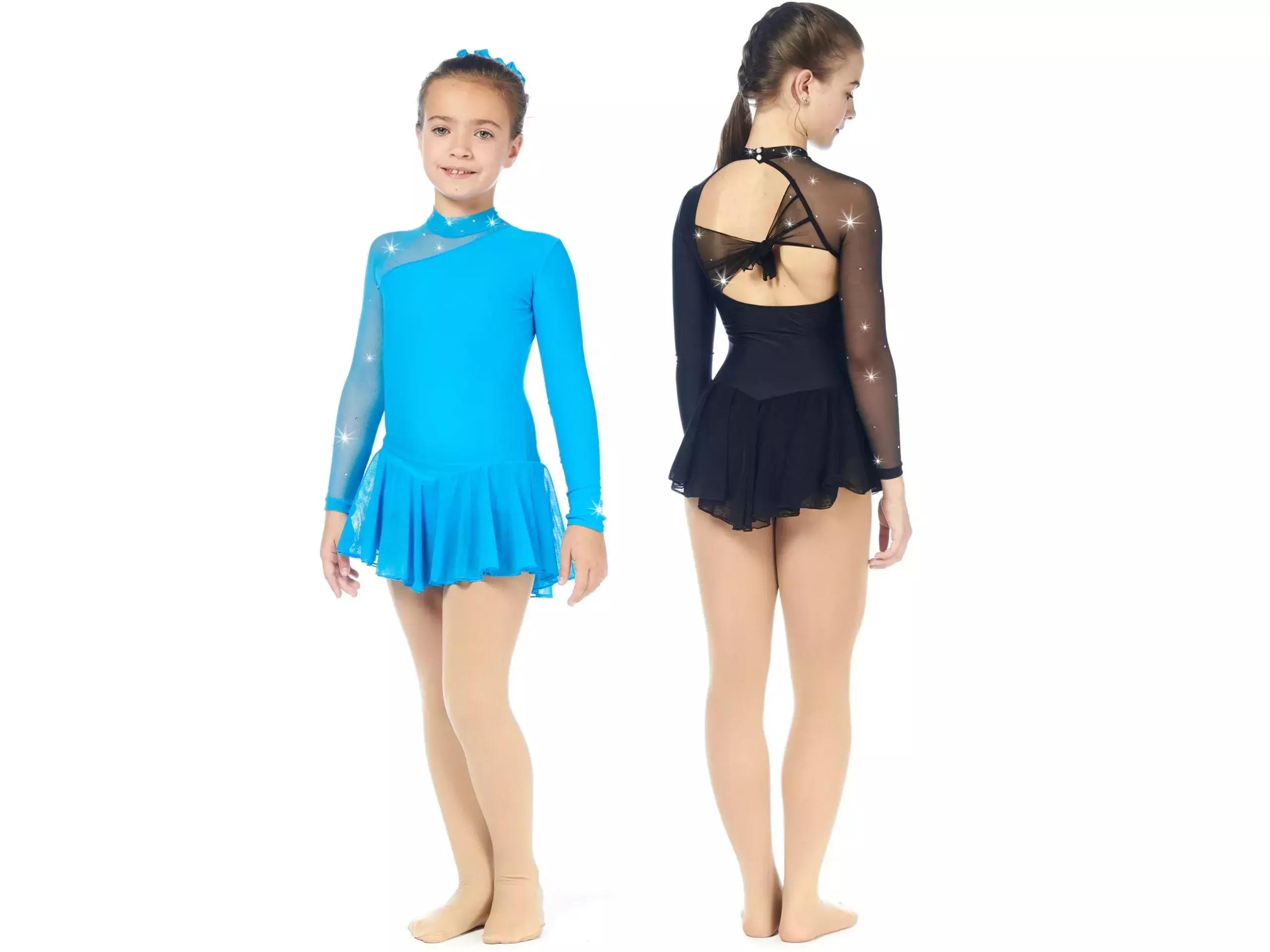 Sagester Figure Skating Dress Style: 192, Turquoise 49