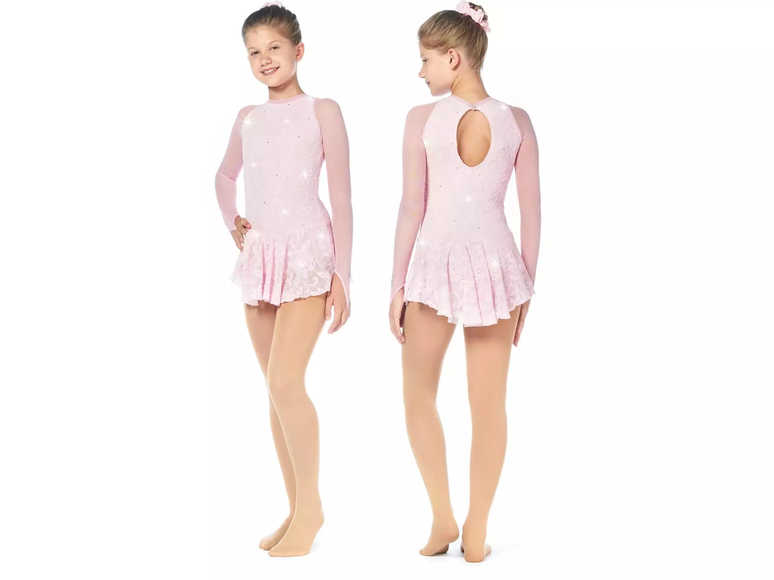 Sagester Figure Skating Dress Style: 194, Pink 49