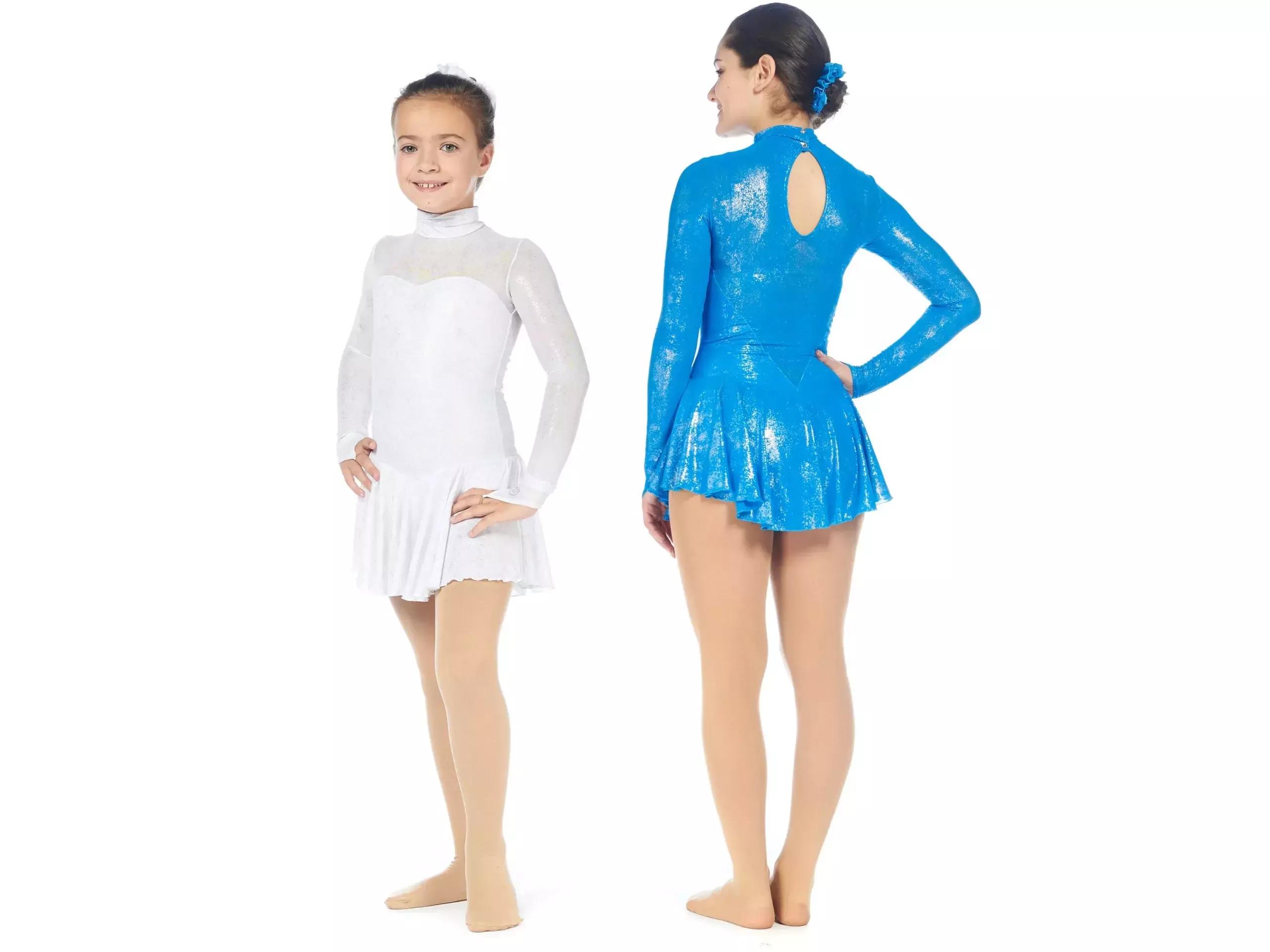 Sagester Figure Skating Dress Style: 196, White 49