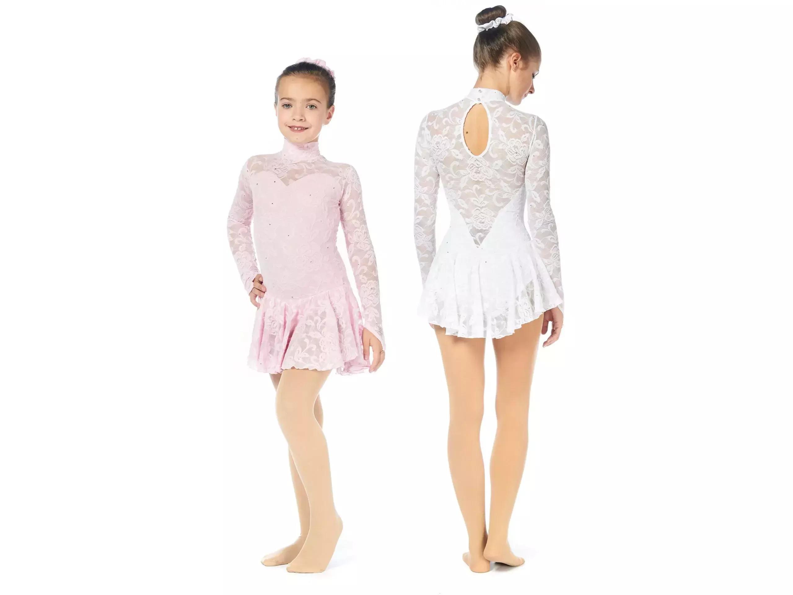 Sagester Figure Skating Dress Style: 202SW, Pink 57