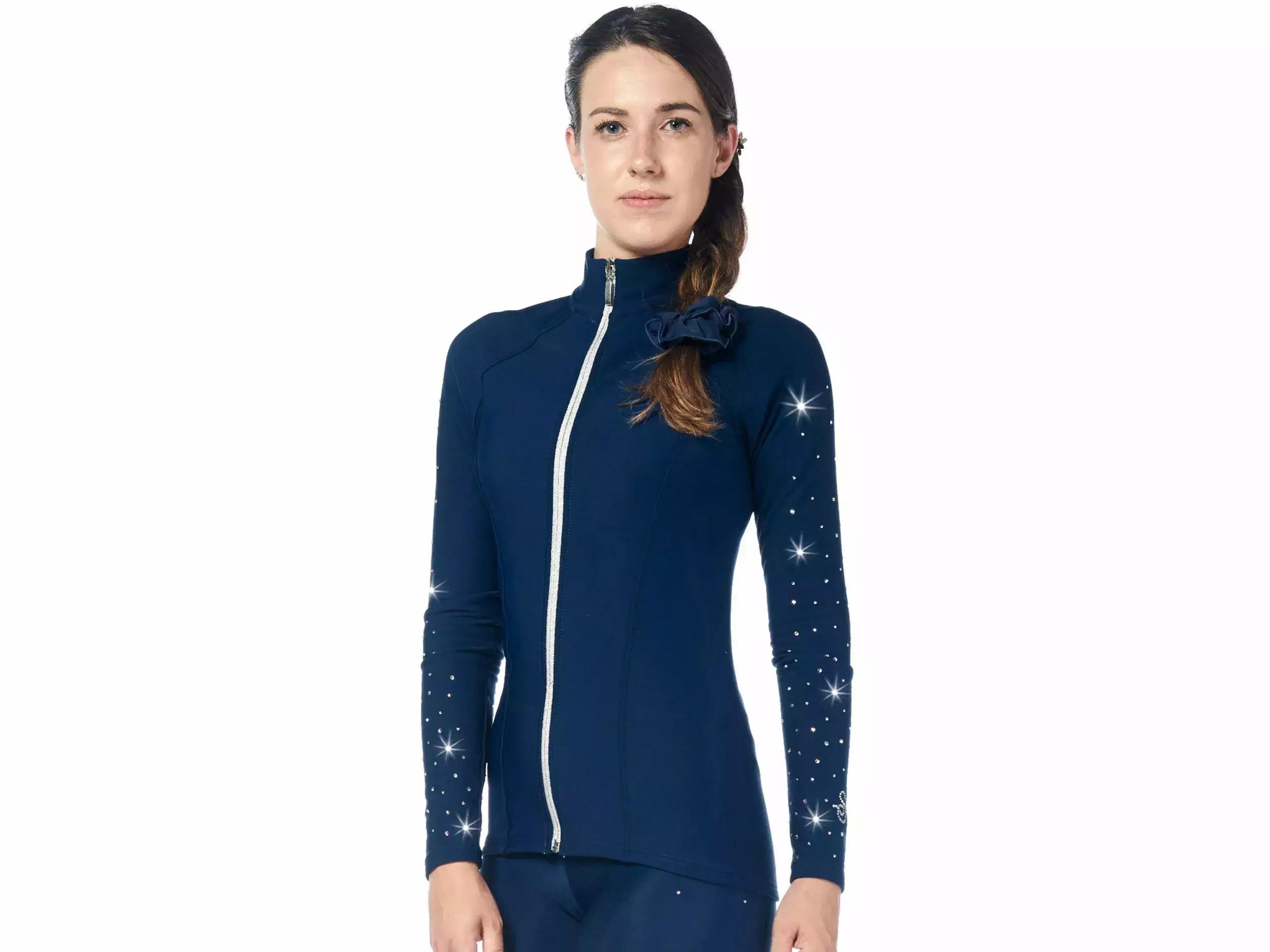 Sagester Figure Skating Jacket Style: 233, Blue 57 Sagester Figure Skating Jacket Style: 233, Blue 57