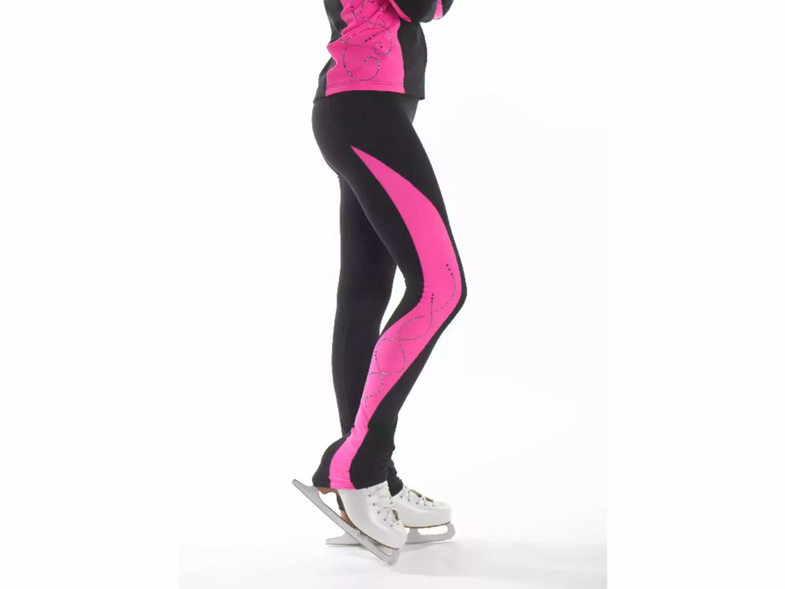 Sagester Figure Skating Pants Style: 431, Neon Fuchsia 41