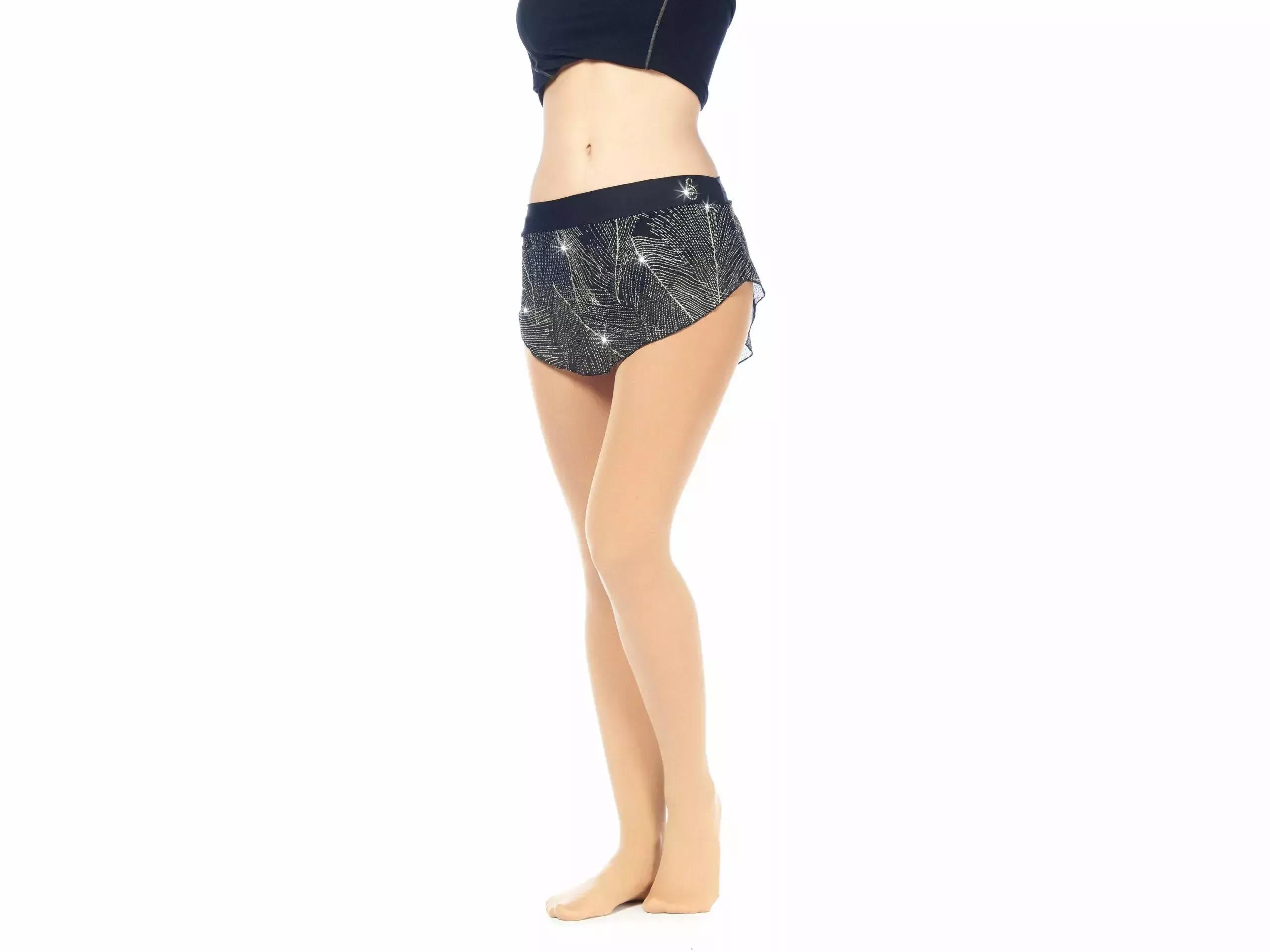 Sagester Figure Skating Skirt Style: 303, Black/Gold Lurex 57 Sagester Figure Skating Skirt Style: 303, Black/Gold Lurex 57