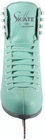 Mint Jackson SoftSkate 380 ice skate, front view showing lacing and toe
