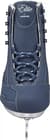 Jackson Ultima Softec Elite ST7200 Women’s Ice Skates / Navy 15 Navy Softec Elite ST7200 front view with navy-and-white speckled laces and four pairs of lace hooks