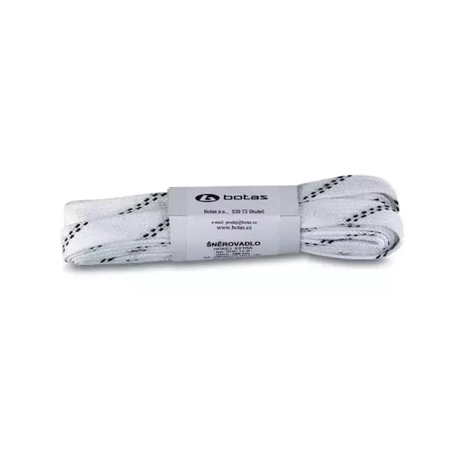 Botas Laces For Ice Hockey/Colors: White/black/Length: 270 cm./106 in. (Adult Sizes) Botas Laces For Ice Hockey/Colors: White/black/Length: 270 cm./106 in. (Adult Sizes)