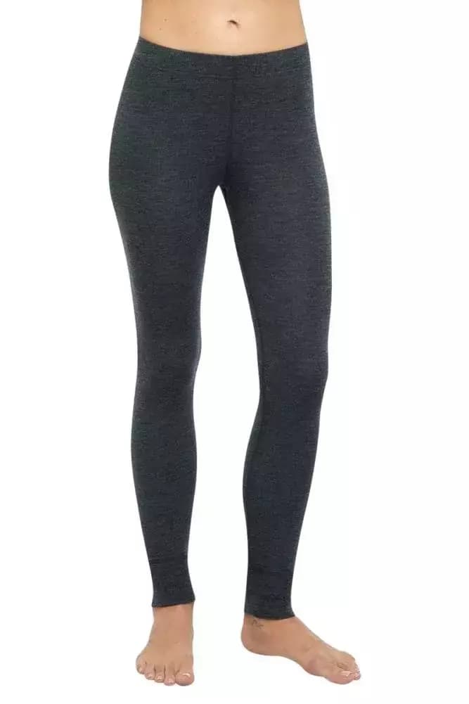 THERMOWAVE – MERINO WARM / Womens 100% Merino Wool 180 GSM Pants / Dark Grey Melange