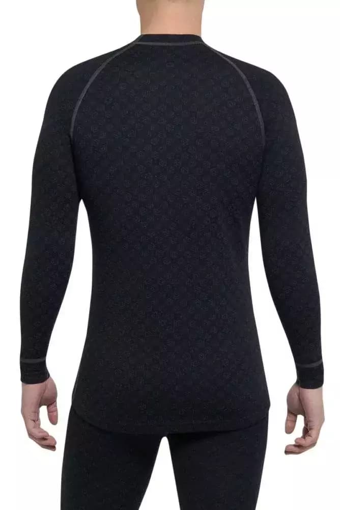 THERMOWAVE – MERINO XTREME / Mens Merino Wool Thermal Shirt / Black 2