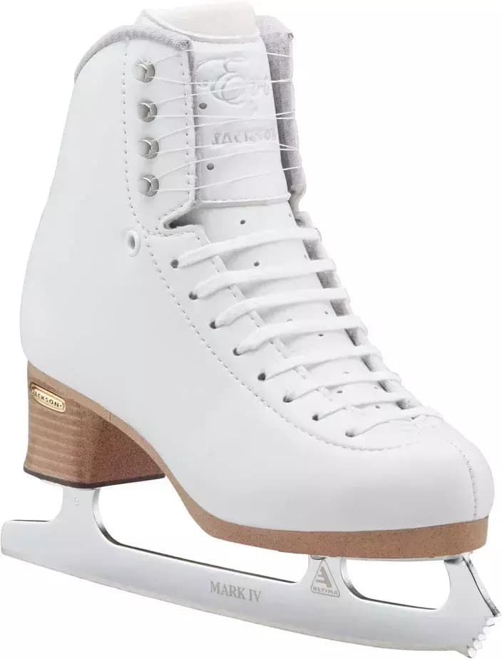 Jackson Ultima Evo Fusion FS2020 Women’s and Girls’ Figure Skates 7 Outside angle view of the Jackson Evo FS2020 women's figure skate with Mark IV blade