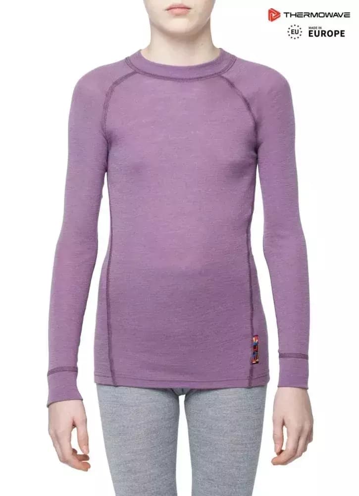 THERMOWAVE – MERINO WARM / Junior Merino Wool Thermal Shirt / GRAPEADE 41 THERMOWAVE – MERINO WARM / Junior Merino Wool Thermal Shirt / GRAPEADE 41