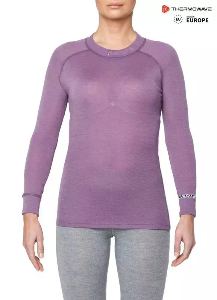 THERMOWAVE – MERINO WARM / Womens 100% Merino Wool 180 GSM Shirt / GRAPEADE 81 THERMOWAVE – MERINO WARM / Womens 100% Merino Wool 180 GSM Shirt / GRAPEADE 81