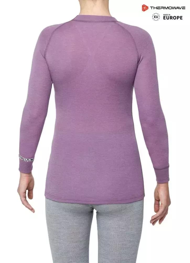 THERMOWAVE – MERINO WARM / Womens 100% Merino Wool 180 GSM Shirt / GRAPEADE 82 THERMOWAVE – MERINO WARM / Womens 100% Merino Wool 180 GSM Shirt / GRAPEADE 82
