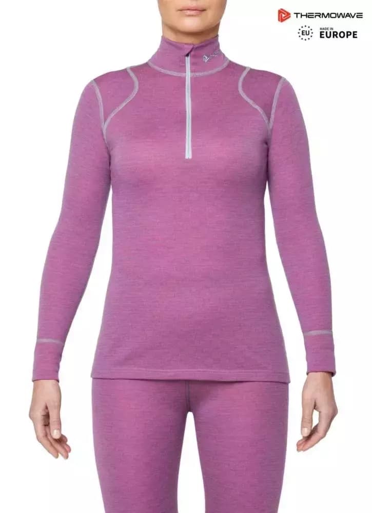 THERMOWAVE – MERINO XTREME / Womens Merino Wool Thermal Shirt / GRAPEADE 61