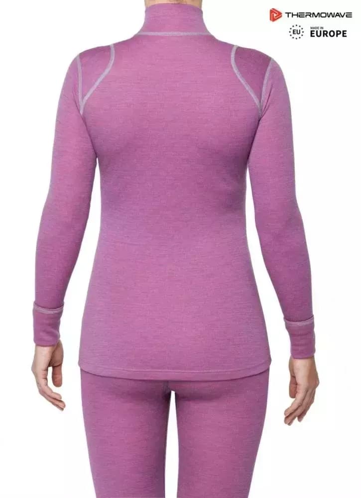 THERMOWAVE – MERINO XTREME / Womens Merino Wool Thermal Shirt / GRAPEADE 62