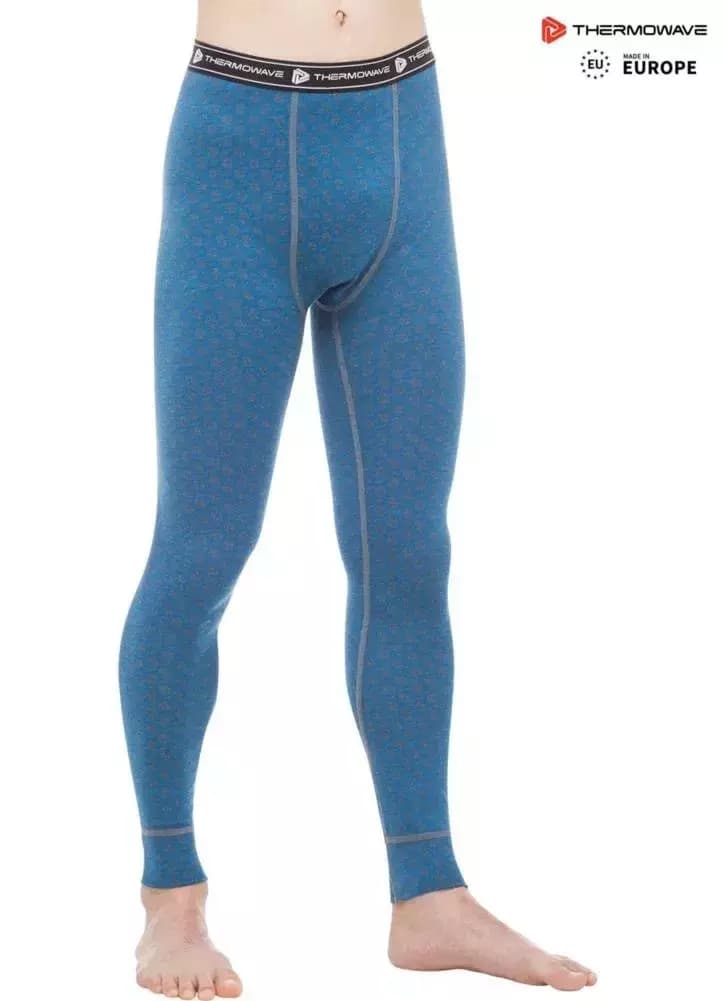 THERMOWAVE – MERINO XTREME / Mens Merino Wool Thermal Pants / DARK SEA 61