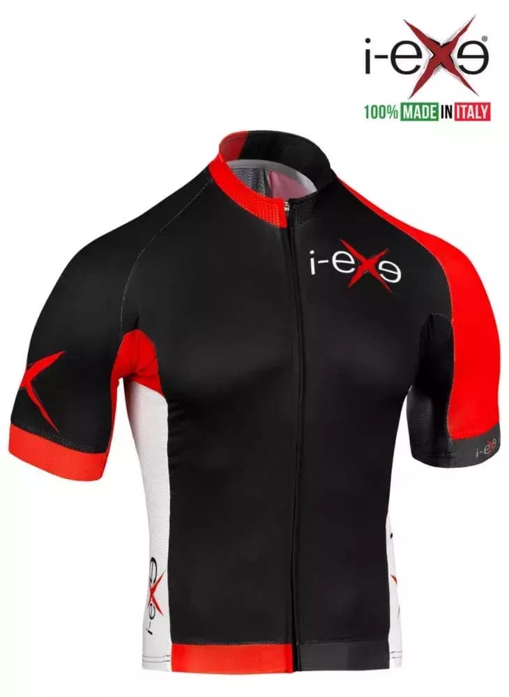 I-EXE Made in Italy – Multizone Compression Cycling Men’s Shirt – Color: Black I-EXE Made in Italy – Multizone Compression Cycling Men’s Shirt – Color: Black