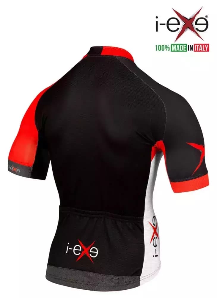 I-EXE Made in Italy – Multizone Compression Cycling Men’s Shirt – Color: Black 2 I-EXE Made in Italy – Multizone Compression Cycling Men’s Shirt – Color: Black 2